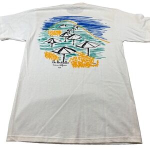 Vintage 1991 Umbrellas Gorman Jerzees T-Shirt Men's Large Single Stitch Art